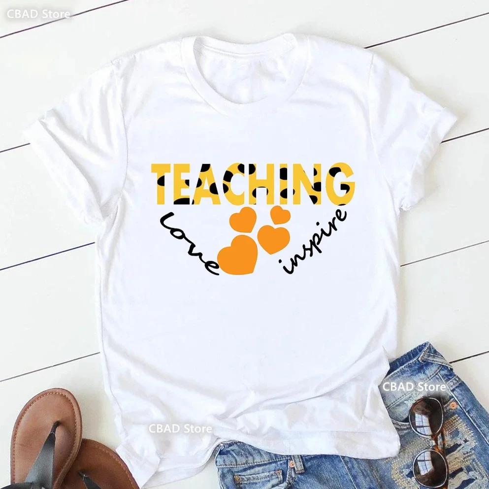 Hot Selling Women's Top Hot Selling Love Personality Pattern Printed Short-sleeved T-shirt Women Summer polyester fabric