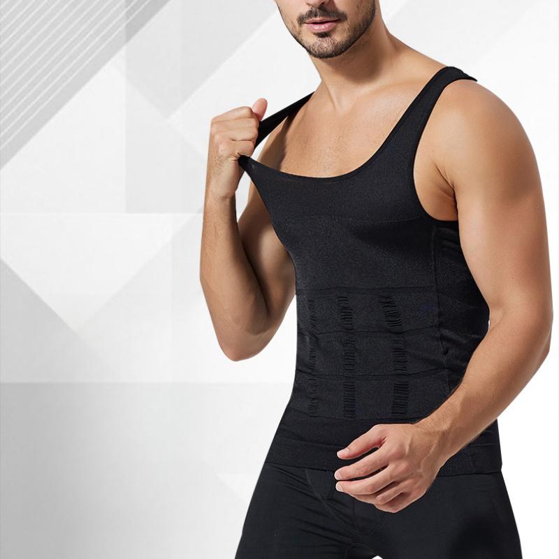 Schlankheitsweste Herren Schlankheitsunterwäsche Body Shaper Taillenformer Korsett Herren Shaper Weste Körperformung Bauch Bauch Body Shapewear