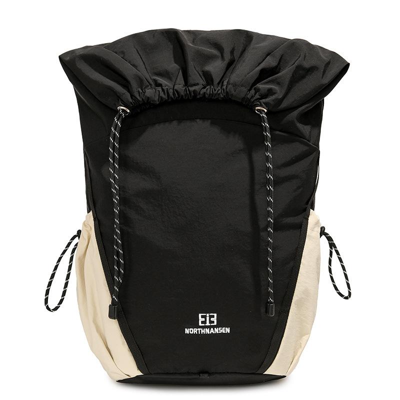 Schoolbag Outdoor Sports Backpack Men's Large Capacity Personality Lightweight Mountaineering Bag Short-distance Travel Bag Colored College Student 