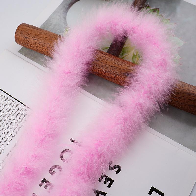Colorful Turkey Feather Strips for DIY Crafts and Christmas Decorations