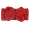 New Popular Hair Cap, Children's Cute Knitted Bow Headband, Fashionable European and American Baby Autumn and Winter Hair Accessories