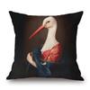 Sheep Dog Cosplay Throw Pillow Case Home Decor Animals Posters Painting Cushion Cover Xcm