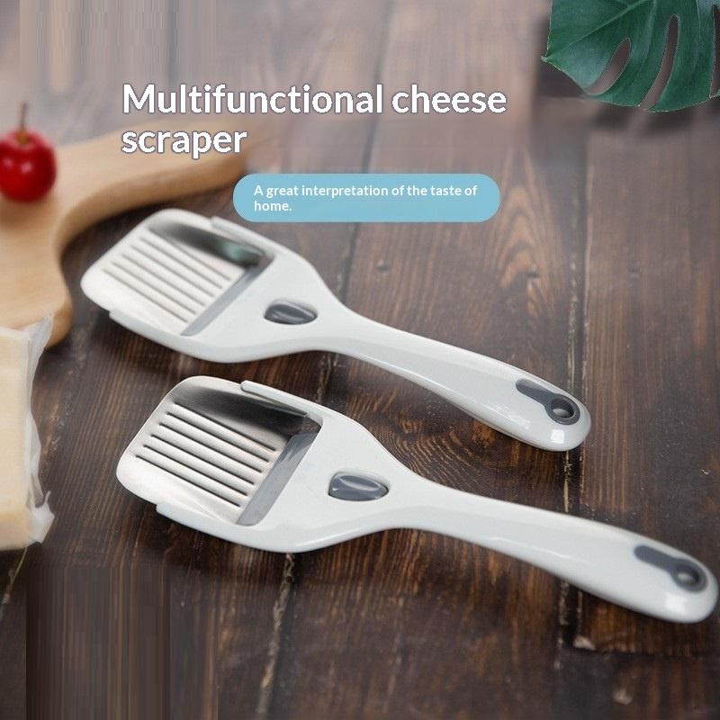 Multifunctional Cheese Slicer Kitchen Tool Stainless Steel Cheese Grater Butter Chocolate Slicer Ergonomic Handle Easy Grating