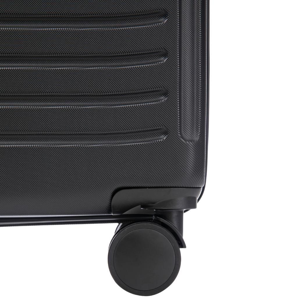 Wings Abs+ Coot 24" Black Medium Suitcase