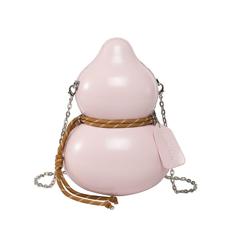 Crossbody Bags Fashion Shoulder Bag Funny Niche Design Wine-Containing Gourd Personality Couple Bags For Women Man