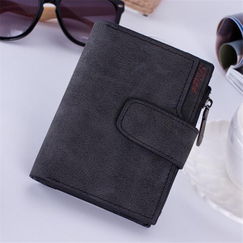 Yogodlns Dámská kabelka Mini Leather Grind Buckle Wallet Holder Card Holder Clutch Wallet Wallet