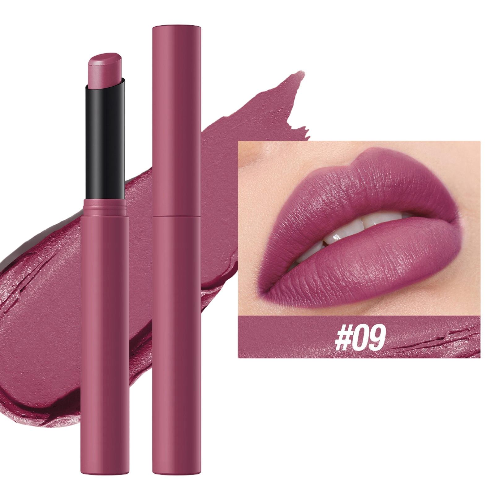 

Бархатная губная помада Nude Soft Dark High Color, стойкая водостойкая помада-бальзам для губ, косметика в подарок. One Size