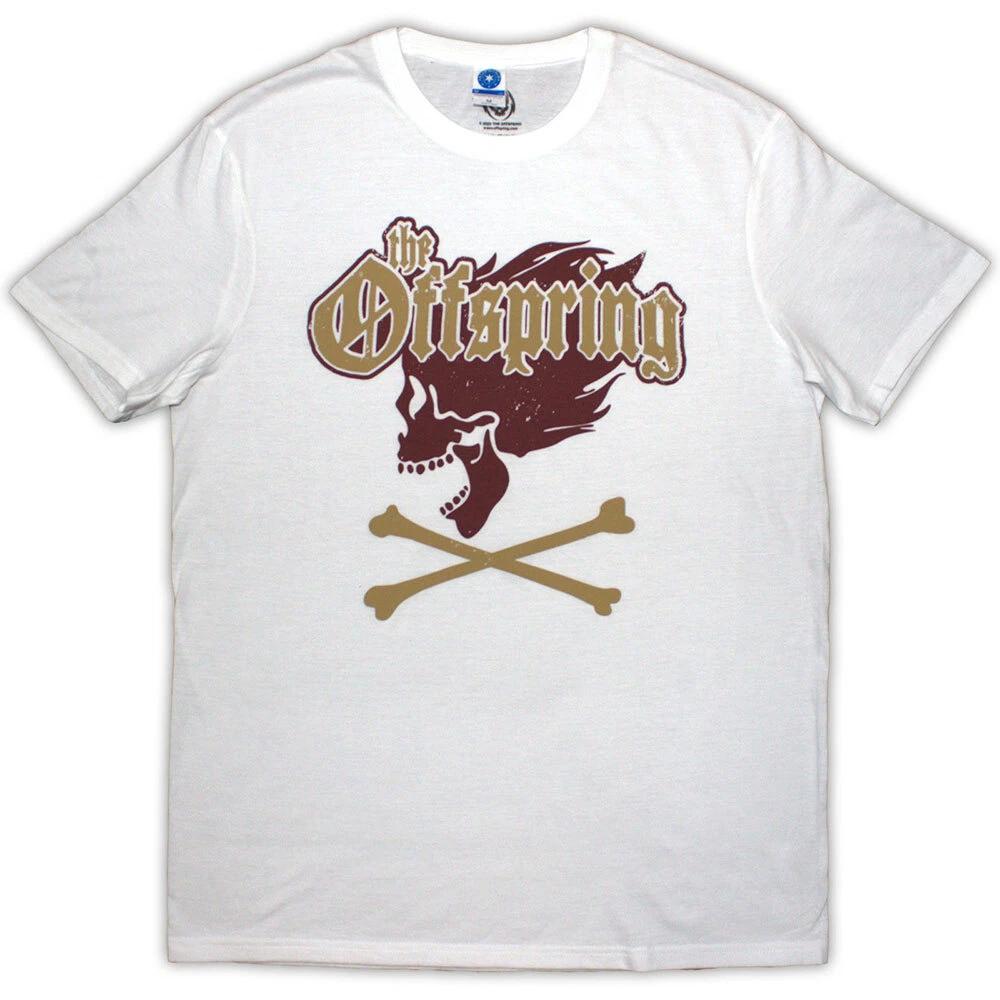 The Offspring Unisex T-Shirt: Screaming Skull (Medium) 4XL