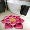 3D Sunflower Floral Plush Rug Non-Slip Backing Easy To Clean Various Sizes Living Room Rug Home Decor