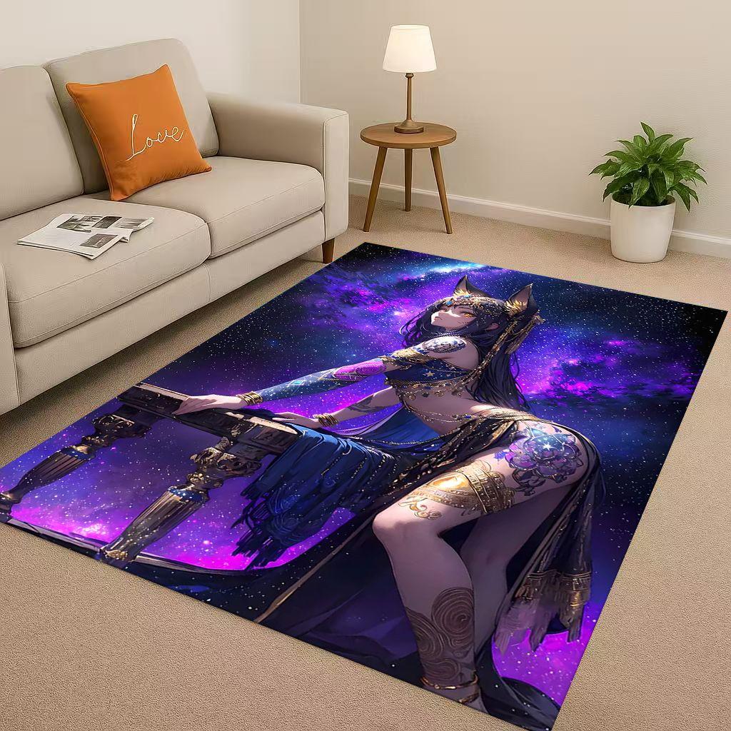 27 Style Sexy Bikini Girls Cartoon Anime Characters Living Room Non Slip Area Rug Carpet for Bedroom Playroom Sofa,Doormat Gift