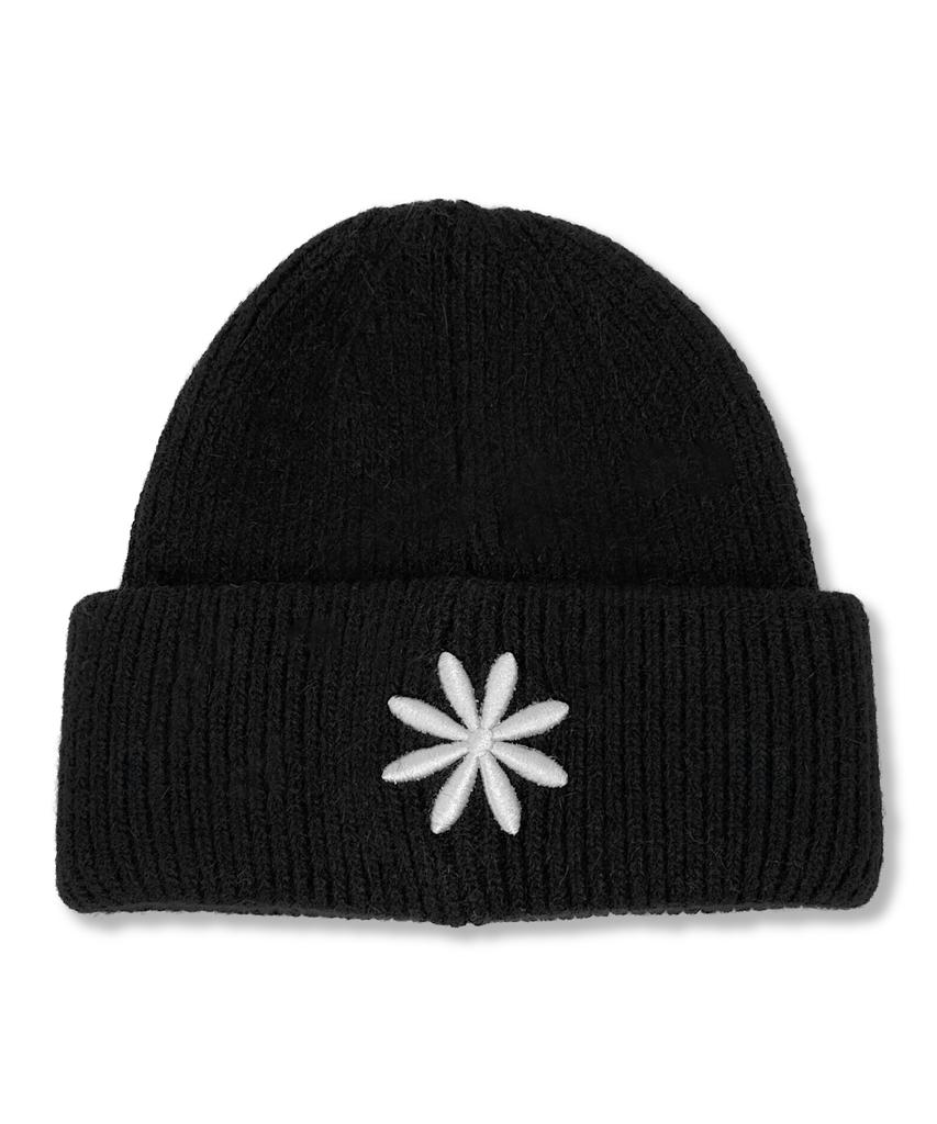 Damiswi Symbol Logo Angora Beanie_Black
