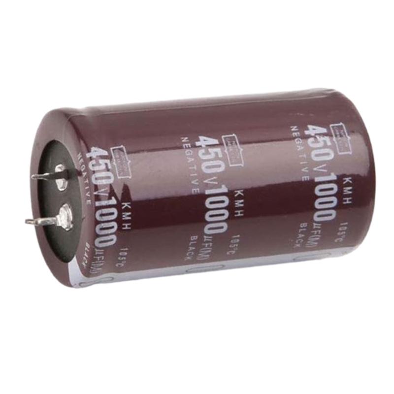 Reliable 450V 1000UF Electrolytic Capacitor for Microprocessor Control Circuits Power Converter Various Applications