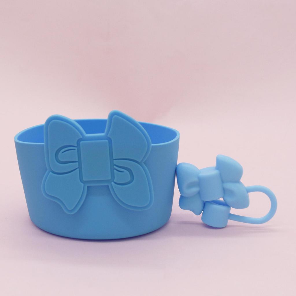 Silicone Insulated Cup Sleeve: Stanley Water Bottle Bottom Cover & Protective Sleeve