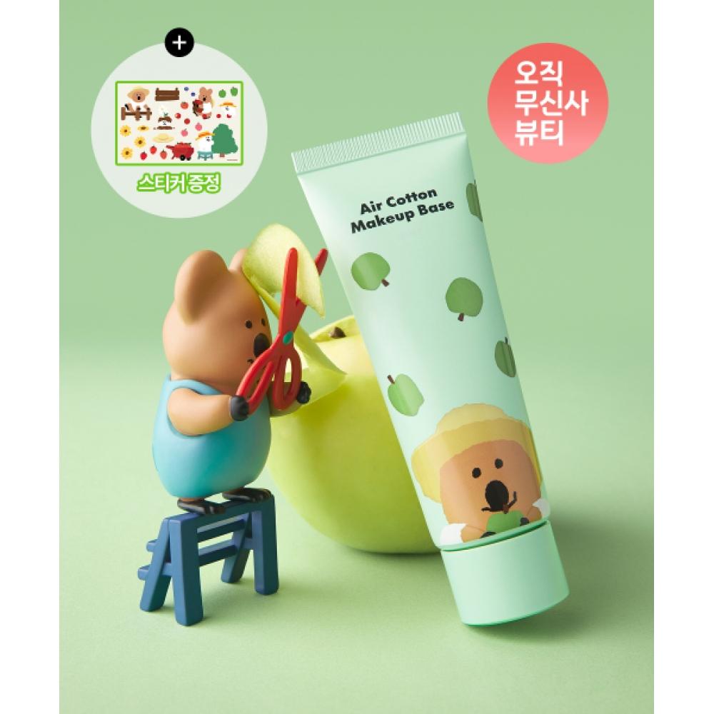 

The Face Shop Musinsa Ексклюзивна [dinotin Edition] Повітряна Бавовняна Основа під Макіяж Безкоштовна Наліпка 02 LAVENDER (DINOTEN EDITION)