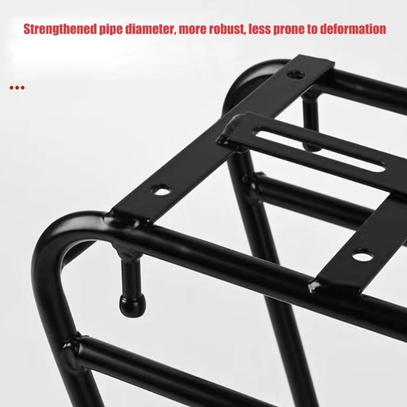 Universals Bike Cargo Rack Heavy Type Alloys Bicycles Carriers Basket For Mountain Folding Bikes Easy Installation
