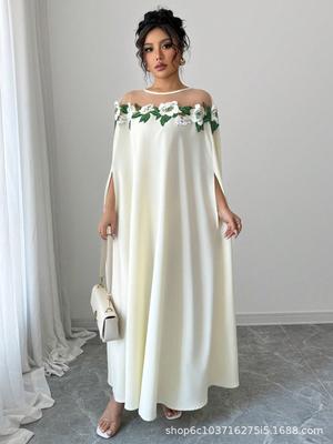 Women's Summer New Design Floral Dress French Sweet Commute