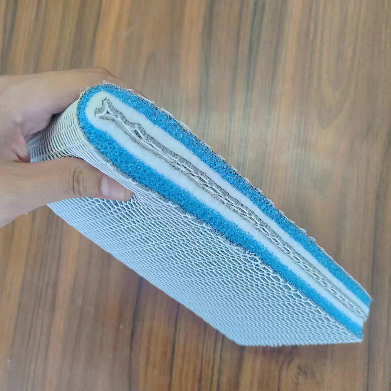 

8D Cotton Biochemical Sponge Filter for Aquariums - Thickened, Water Permeable, Cut-to-Size. 10×50cm【8D Filter Cotton 2cm Thick】