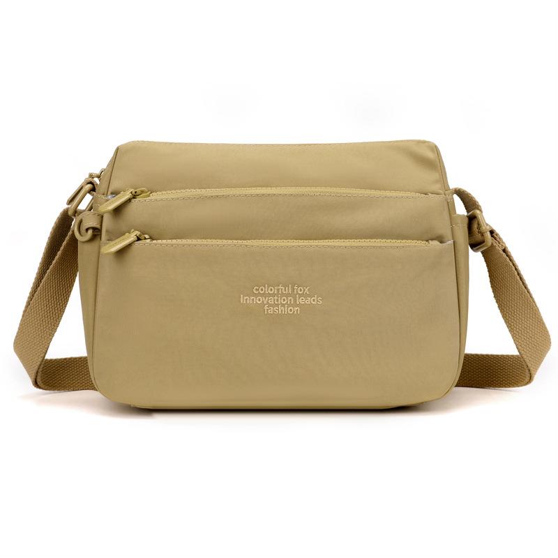 Women's Fashion Trend Shoulder Bag Anti-splashing Multi-layer Casual Messenger Bag