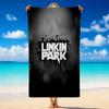Ręcznik plażowy z mikrofibry z nadrukiem Linkin Park Piasek?Wytrzymały Lekki Ręcznik Do Pływania Użytku Zewnętrznego Podróżnego