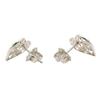 Used TIFFANY & CO Olive Leaf Heart Pierced Earrings Pierced Earrings Silver925 Silver Used