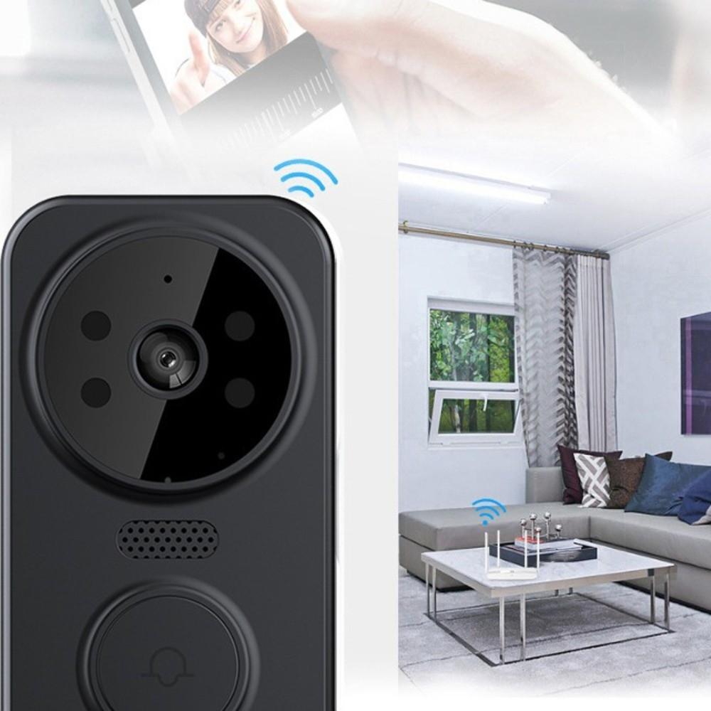 HD Video Wireless Smart Doorbell Night Vision Smart Home Door Bell  Outdoor
