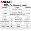 ANENG M114 Digital Multimeter + BT173 Battery Tester 4000 Counts Auto Ranging NCV Backlight Electrical Tool Kit