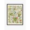Vintage Antique Book Wall Art Plant Illustration Medicinal Herb Fruit Seaweed Tree Mushroom Canvas Painting Home Decor Gift