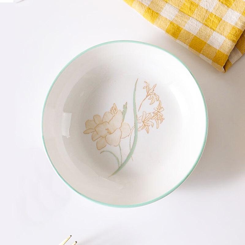 Underglaze Ceramic Dipping Sauce Dish