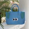 Multi-function Large-capacity Felt Shopping Bag Picnic Bag Food Storage Bag Women Lunch Bag Handbag