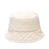 Autumn Winter Men Women Thermal Quilted Hat Fisherman Hat Basin Cap Bucket Hats