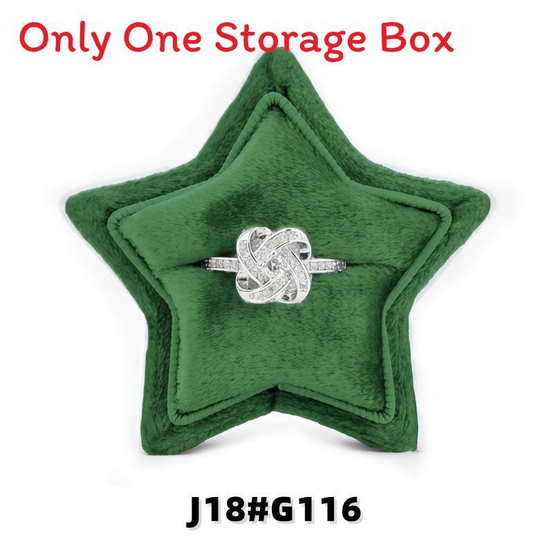 Elegant Velvet Ring Box For Jewelry Storage And Gift Packaging