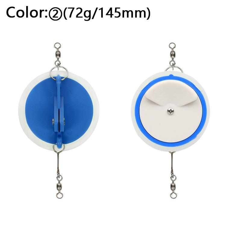 LETOYO Trolling Disc Connector & Dipsy Diver Fishing Tackle Set