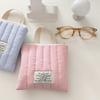 New Striped Handheld Mobile Phone Bag Small Handheld Style Sanitary Napkin Handbag Cotton Toilet Bag Women