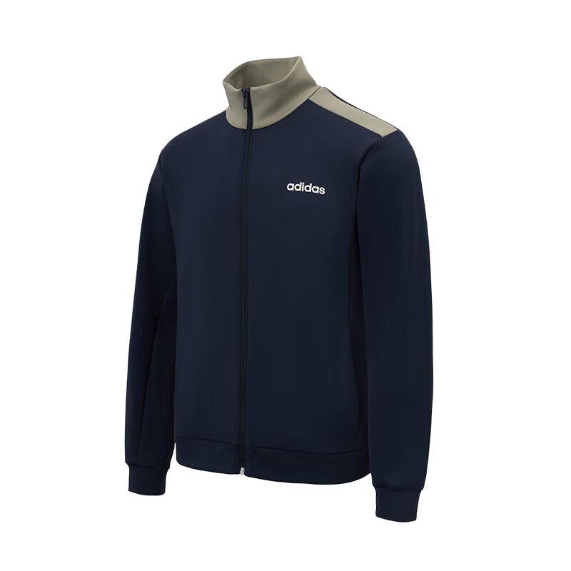 

Adidas Уличная тренировочная куртка для бега со стойкой воротником, спортивная повседневная куртка для мужчин JX9423 M