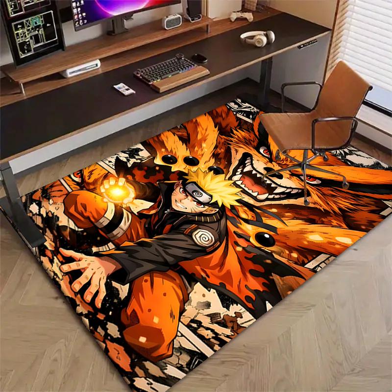 Naruto2Printed Area Rug Carpet for Bedroom Living Room Home Decor Rugs Mat Non Slip Mat Rug for Bedside