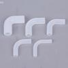 5pcs Silicone Elbow Flexible Repair Joint Hard Tube Soft Connector Elastic Right Angle Rubber Coupling Pipe Irrigation Garden