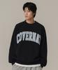 Inside Out Arch Logo Drop Fit Sweatshirt Navy