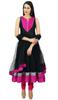 Atasi Womens Readymade Black Anarkali Suit With Dupatta Salwaar Kameez