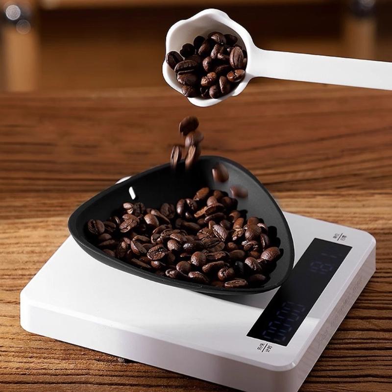 Silicone Coffee Beans Dosing Trays Coffee Bean Dosing Cup Dosing Vessel Spoon Shovel Teas Trays Measuring Dish Trays