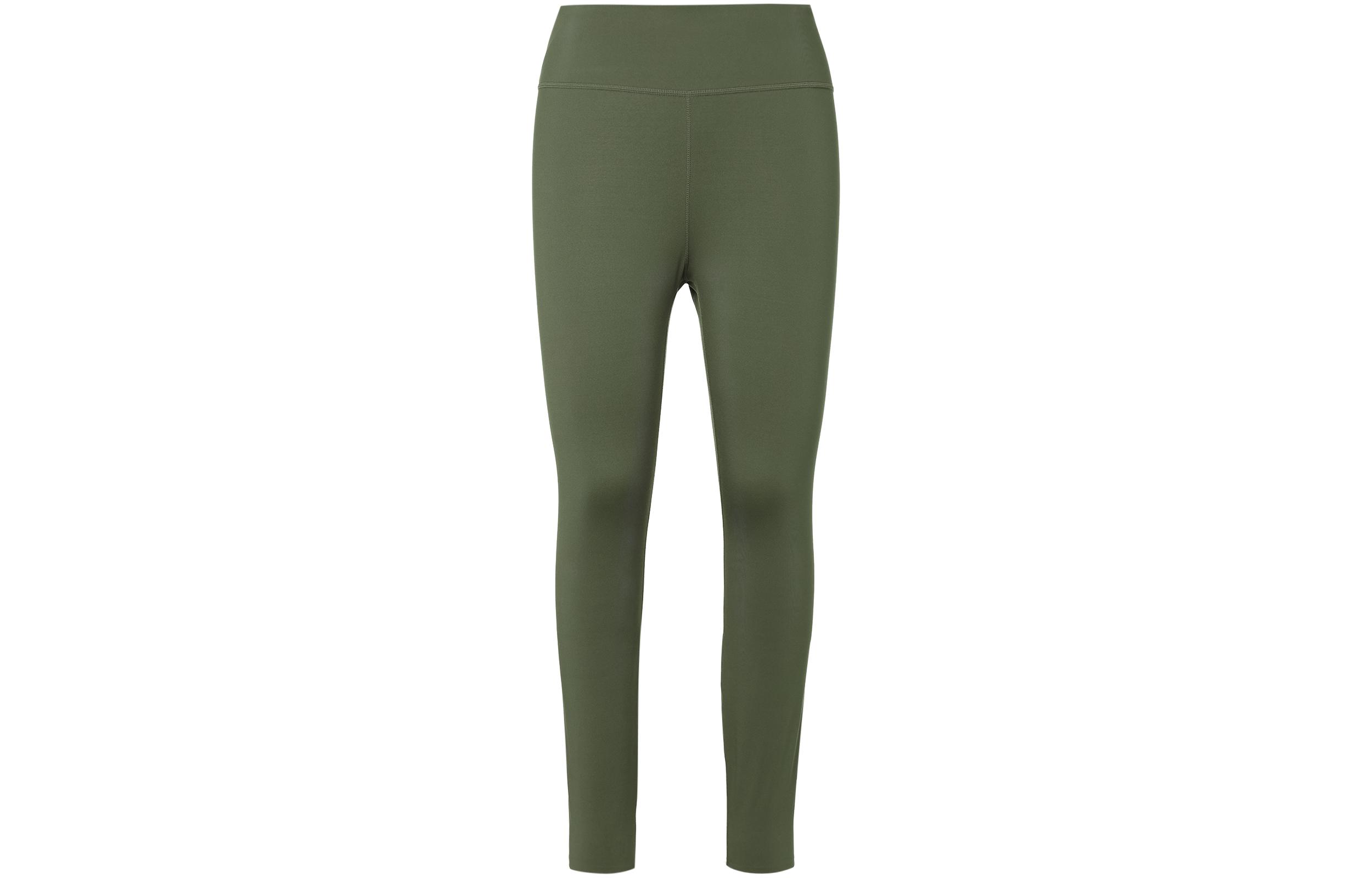 Nike Fitness Clothing Women s Olive Green BQ9995-222 S
