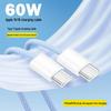 Compatible with Apple 16/17, Braided iPhone 15 Dual Fast Charging USB-C To USB-C Data Cable