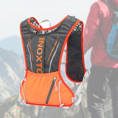 Paquete de hidratación Chaleco Mochila ajustable Bolsa de deporte al aire libre Mochila ligera para correr