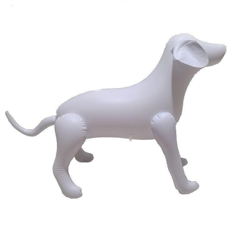 Inflatable PVC Dog Model for Pet Clothes Photography Display