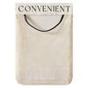 Wall-Mounted Kitchen Trash Bag Organizer - Large Capacity Velcro Mesh Holder