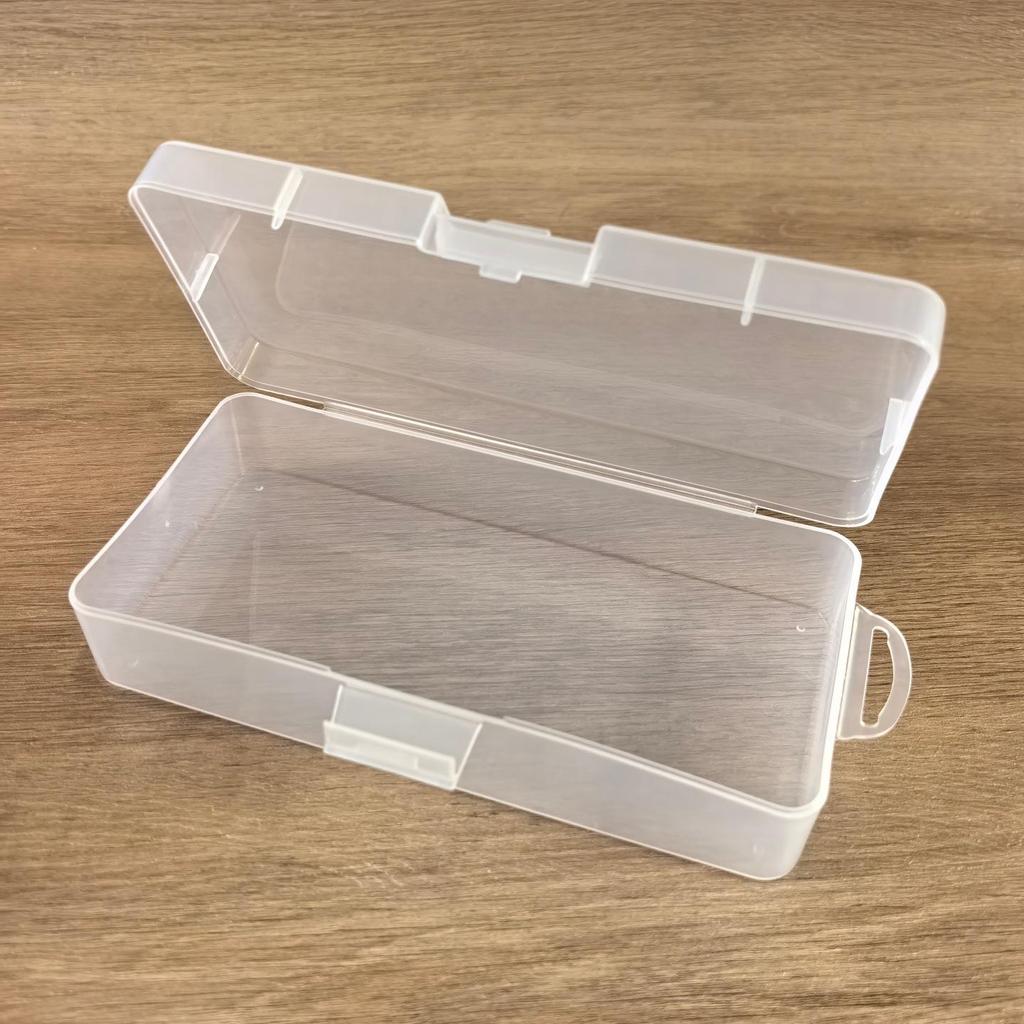 18.8*8cm Plastic Buckle Box for Stationery, Toys, Phone Accessories, Markers, and Crayons