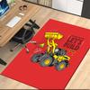 Bagger bedruckter Teppich, für Bürostuhl Wohnzimmer Schlafzimmer Küchenraum Dekor Geschenke.