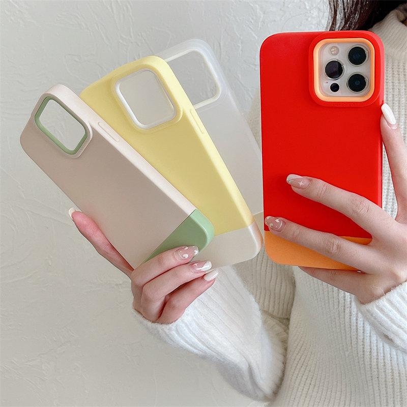 Luxury 3 In 1 Armor Bumper Phone Case For Iphone 14 13 12 11 Pro Max Xr Xs X 14pro Shockproof Back Cover For Iphone 13pro Max
