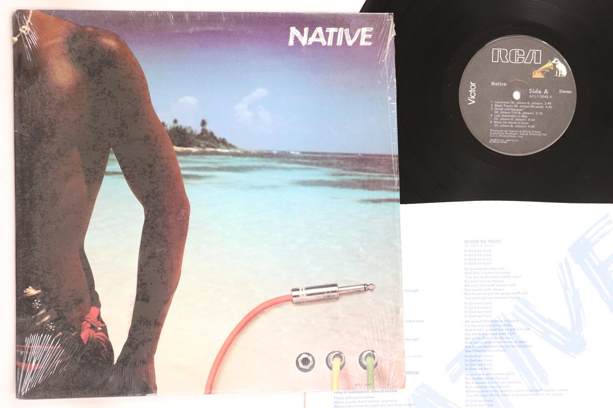 

LP Record NATIVE - Native AFL13648 RCA VICTOR 1980 US Reggae, Ska & Dub Used