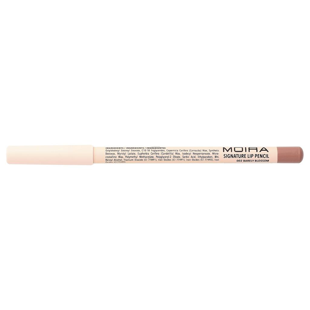 Moira Beauty, Signature Lip Pencil, 002 Barely Blossom, 1.1g (0.04oz)
