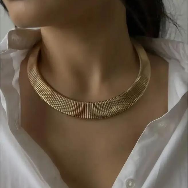 

Minimalist Metal Necklace, Super Cool Personalized Fashion Necklace One Size